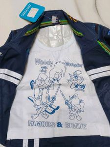 Blue Boys pent shirt Set