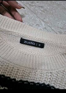 Pinteresty Striped Knit Sweater Zudio