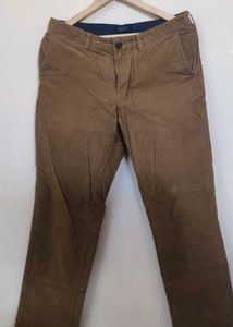 Corduroy pants Straight fit