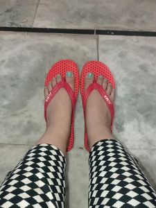 New  Red Flip Flop