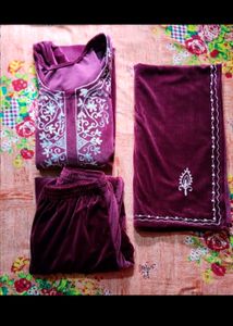 Velvet Suit Set