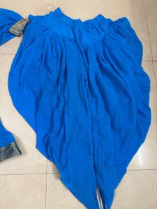 Vibrant Blue Lehenga Choli Set