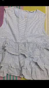 Light Blue sleeveless tops