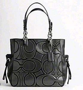 Authentic Coach Signature Hobo Bag