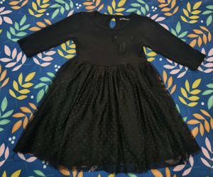 Black Tulle Party Dress