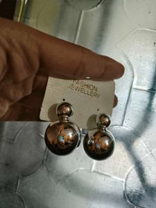 Cute Silver Ball Stud Earrings