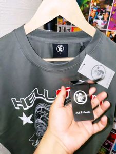 HELLSTAR GRAPHIC PRINTED OVERSIZE TEE 🔥🔥