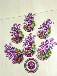 Acrylic Rangoli