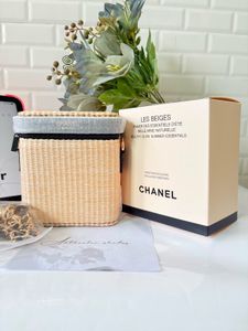 Chanel Straw Crossbody Bag