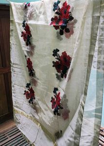 Embroidered Floral Dupatta