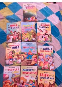 Set of 9 Moral Stories Books for Kids
