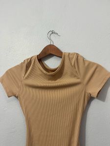 Urbanic Backless Bodysuit Tie Up Detail
