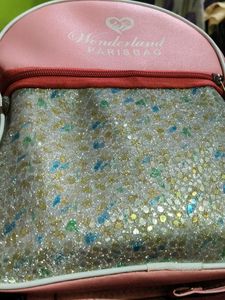 Cute Pink Wonderland Parisbag Backpack