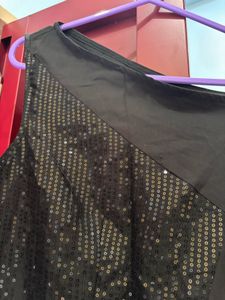 Elegant One-Shoulder Sequin dress