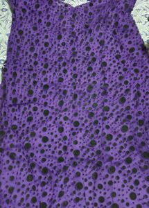 Purple Polka Dot Dress