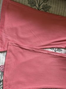 cute Flared Ribbed Pants