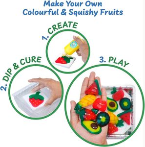 FundooLabs® Fruit Fiesta Aqua Squish Kit | Make 25