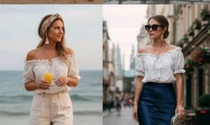 Off-Shoulder Lace Top