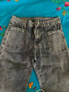 mid rise flared jeans