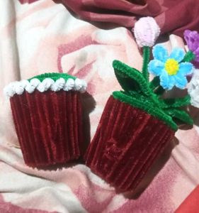 cute flower pot