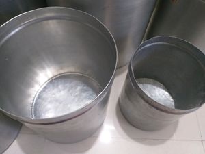 aluminum dabba, grocery container, big utensil com