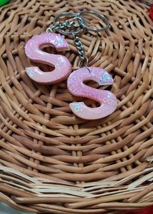 10 Pieces Keychain Each 2 Alphabet ❤