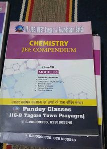 Chemistry JEE Compendium Class XI