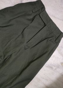 Olive Mehandi Color Pant For Baby Boy 3- 4 Year