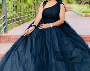 Net Flairy Gown