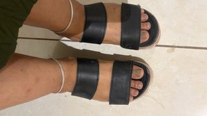 CROCS Black Heels