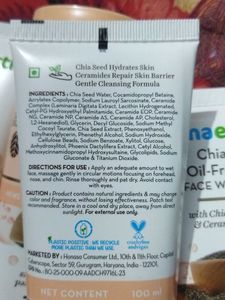Mamaearth Chia Oil-Free Face Wash
