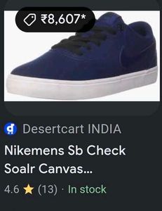 Nike Men SB Check Solarsoft Canvas orignal