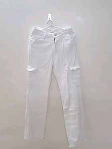 Zara White Jeans
