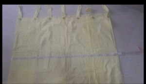 Button tab Door Curtains - 2 numbers