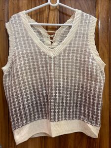 Oversized Lightweight Korean Gradient Sweater Vest