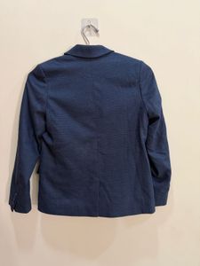 H&amp;M Boys' Blue Checked Formal Blazer(9-10 years)