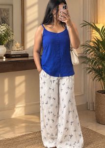 navy blue top