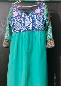 Embroidered Indian Outfit