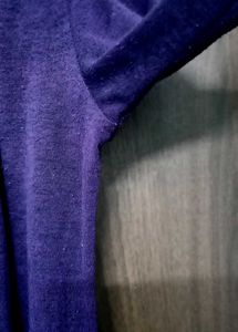 Elegant Plum Open Front Cardigan