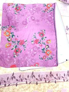 Vintage Floral Print Scarf