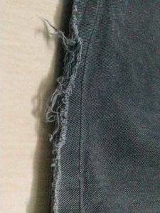 ZUDIO Stylish BAGGY Wide-Leg Black Denim Jeans