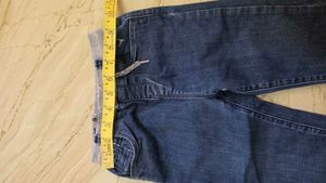 Kids' Denim Jeans with Drawstring Waist
