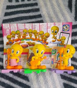 Cute Tweety Bird Figurines Set