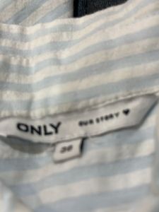 ONLY  stripped Button-Down Shirt