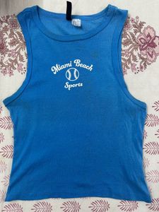 H&amp;M Blue Tank Top