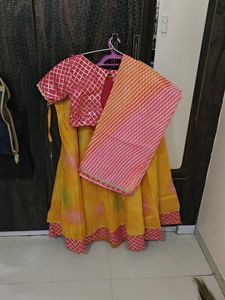 Gorgeous Yellow Lehenga Choli