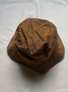 Brown Canvas Bucket Hat