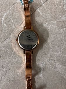 ELIA Rose Gold Crystal Watch