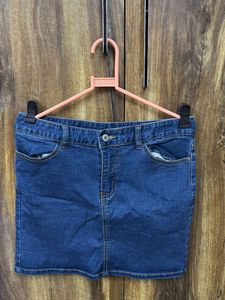 Classic Denim Mini Skirt