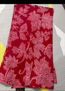 Vibrant Red Embroidered Kurta Set